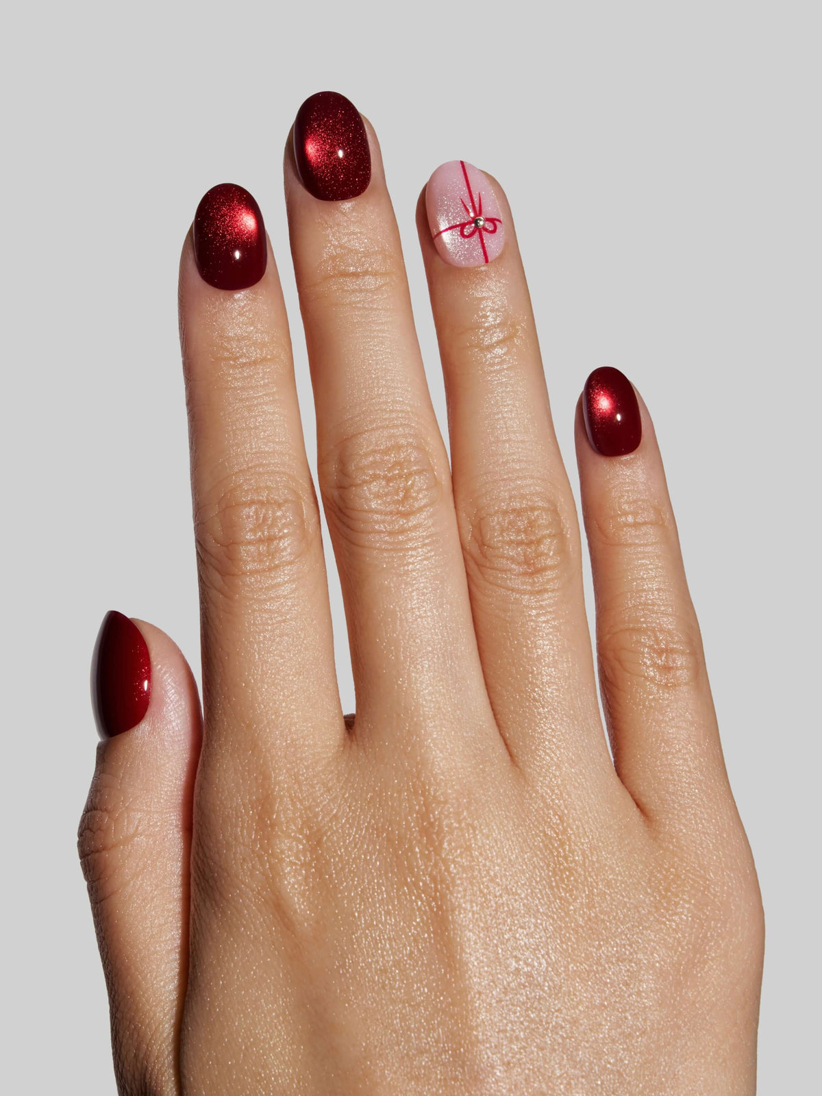 Celebritips Ruby Darling Press-On Nail Set Holiday 2026