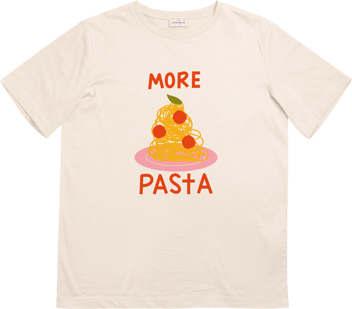 Pasta Kids Graphic Tee | Organic Cotton Gender Neutral Kids T-Shirt