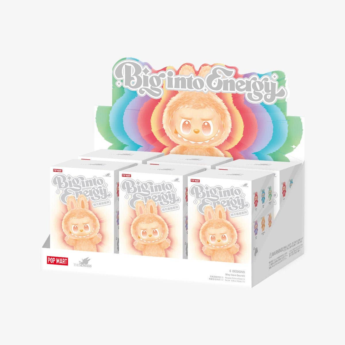 Pop Mart The Monsters: Big Into Energy Series β Authentic Vinyl Plush Pendant