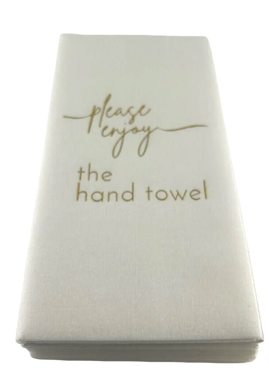 Guest Towel Napkins, Please Enjoy