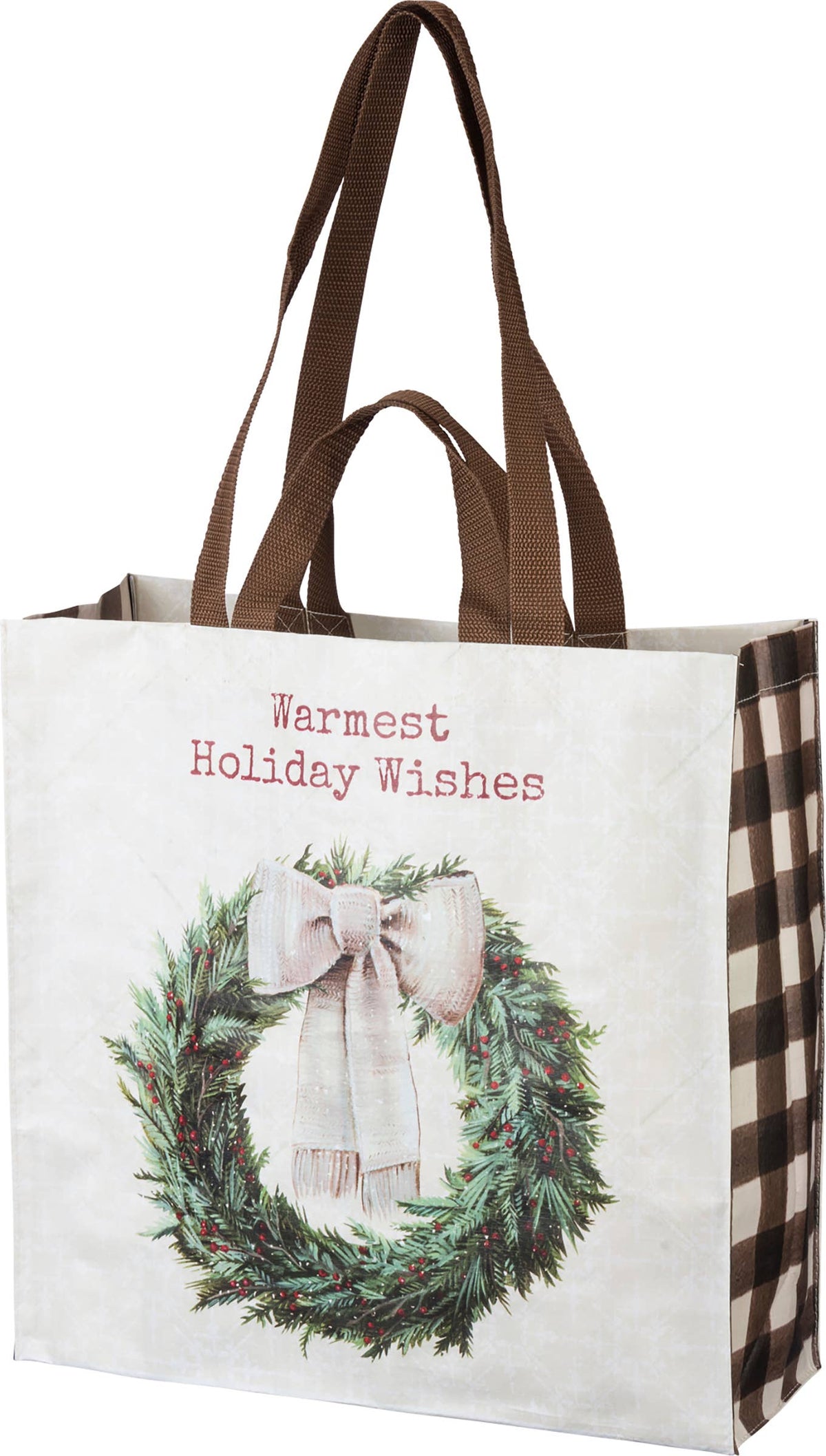 Warmest Holiday Wishes Market Tote