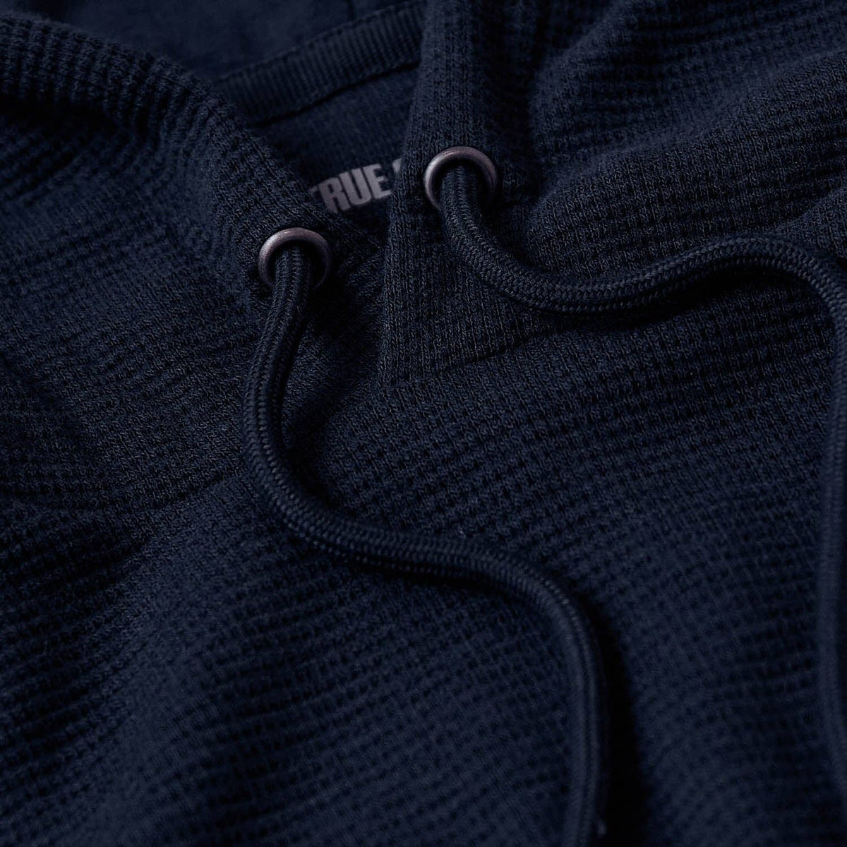 Men's Navy Waffle Hoodie