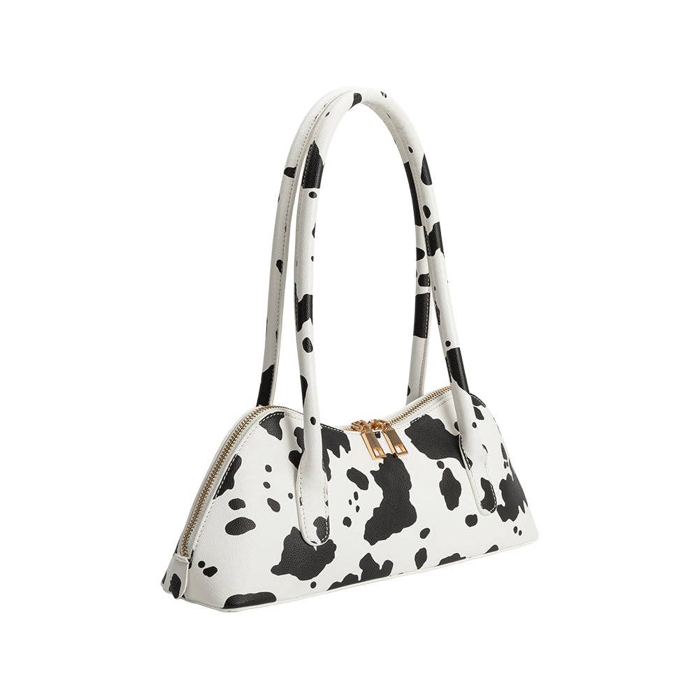 Dakota Cow Recycled Vegan Shoulder Bag