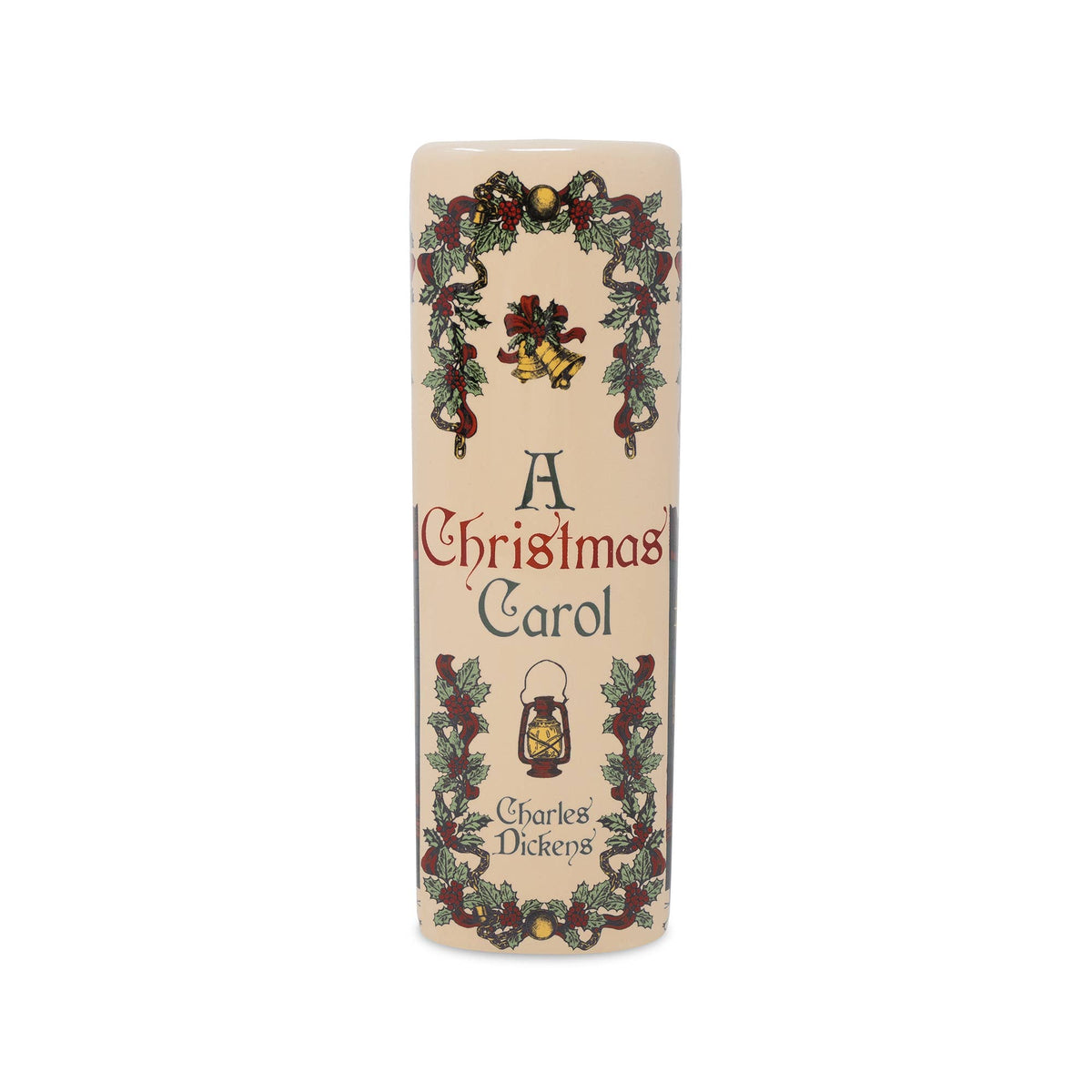 Large Holiday Book Vase, A Christmas Carol