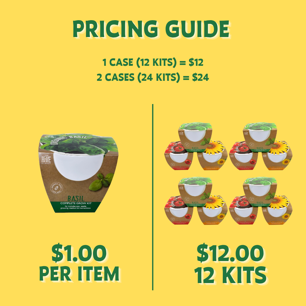 Timeless Ceramic Assorted Seed Grow Kit