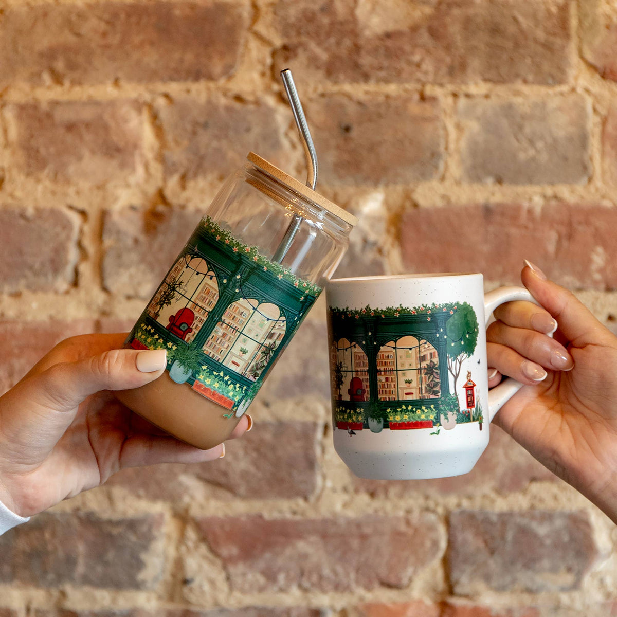 Bookworm Bookstore Ceramic Mug