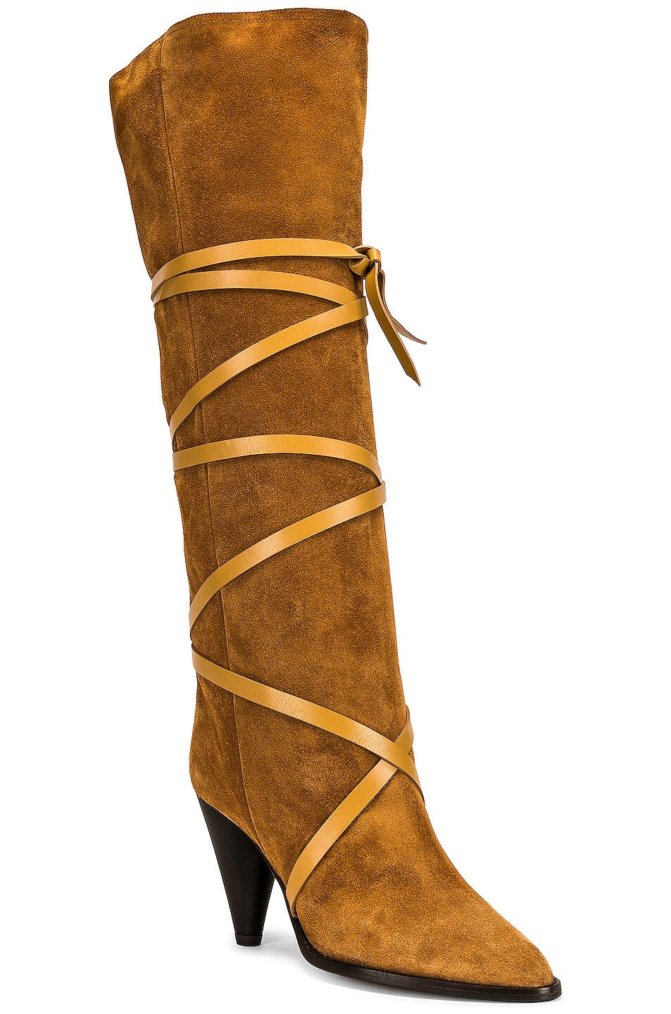 Isabel Marant Lophie Terracotta Suede Boots – EU 36 (Guaranteed Authentic)