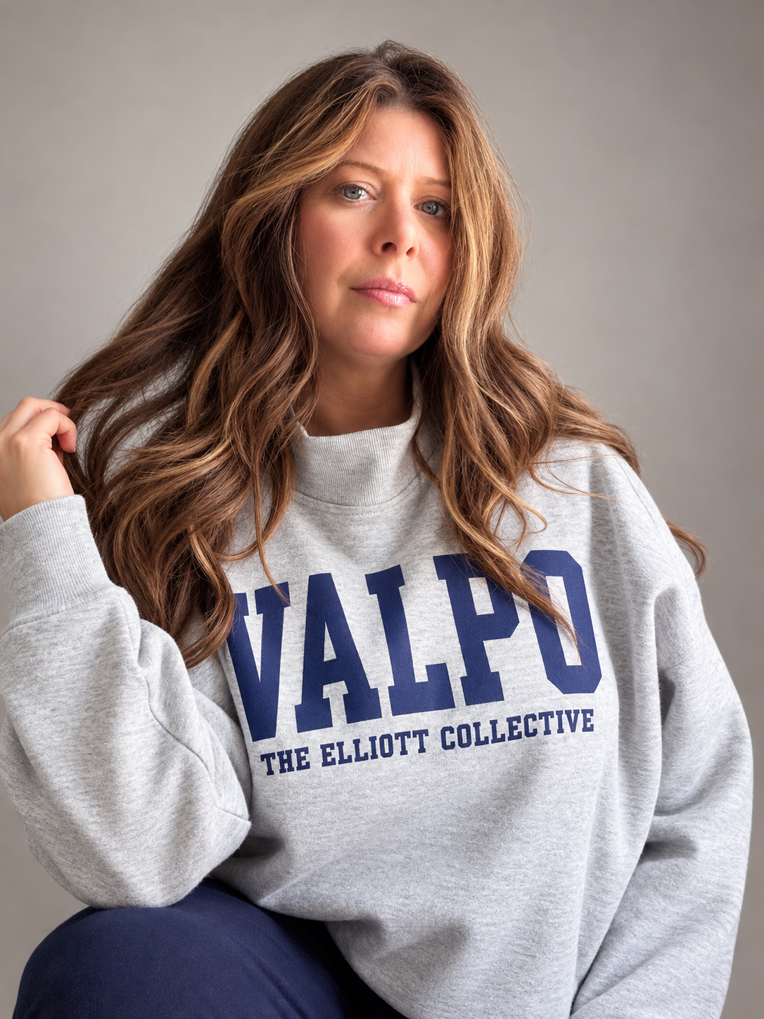 The Elliott Collective Original | Valpo Mock Neck Sweatshirt