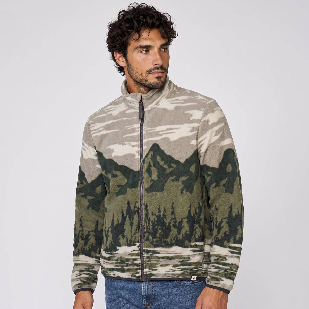 LIV Outdoor: Men's Picchu Sherpa Lined Fleece Jacket