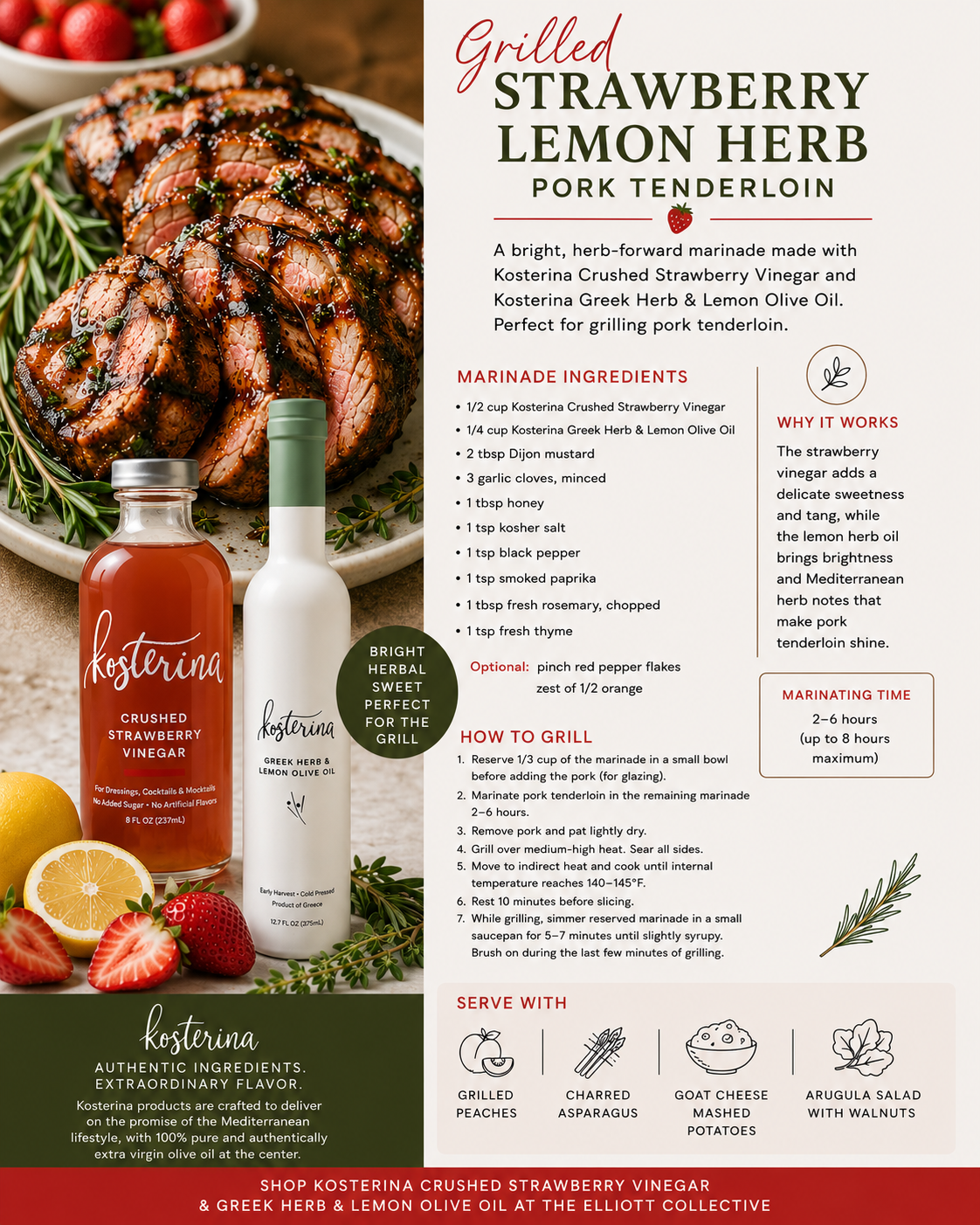 Greek Herb & Lemon Olive Oil (375ml)