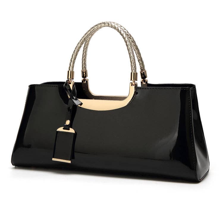 Women's Fashion PU Tote Bag Elegant Evening Wedding Handbag