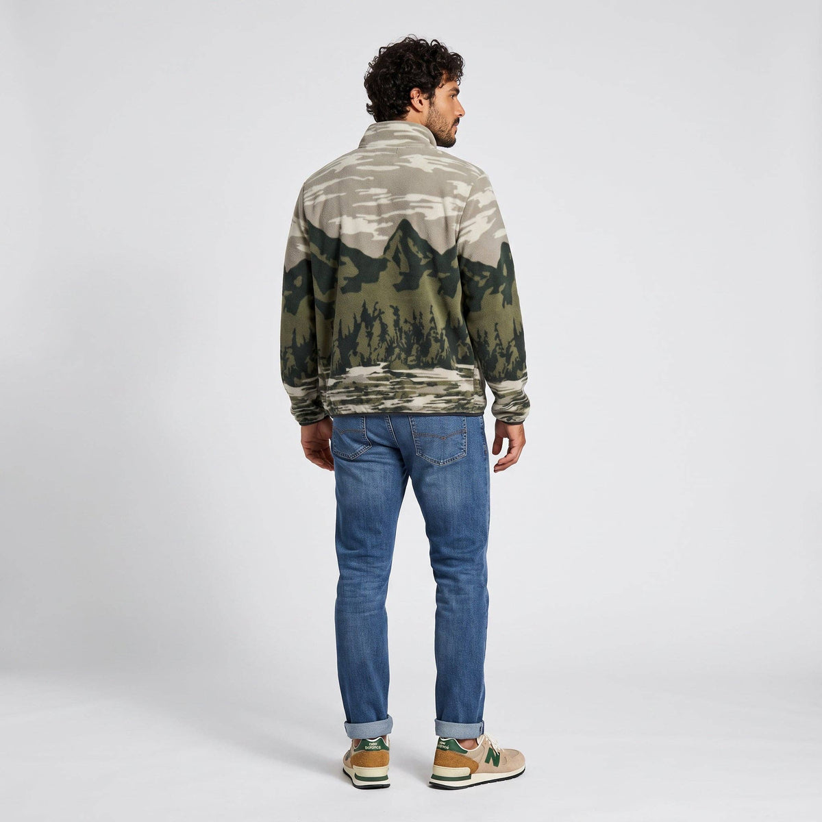 LIV Outdoor: Men's Picchu Sherpa Lined Fleece Jacket