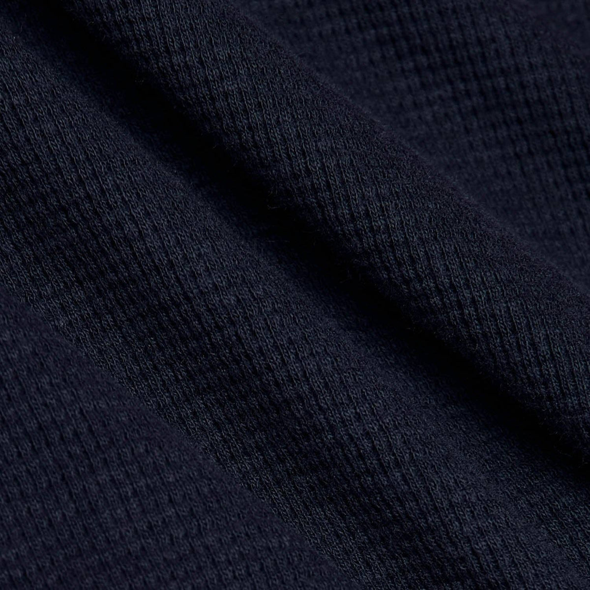 Men's Navy Waffle Hoodie