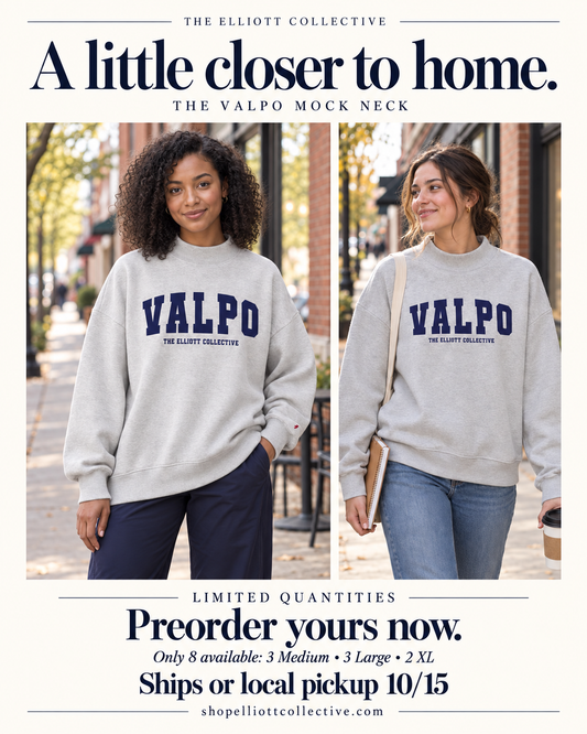 Custom Text Oversized Mockneck Sweatshirt