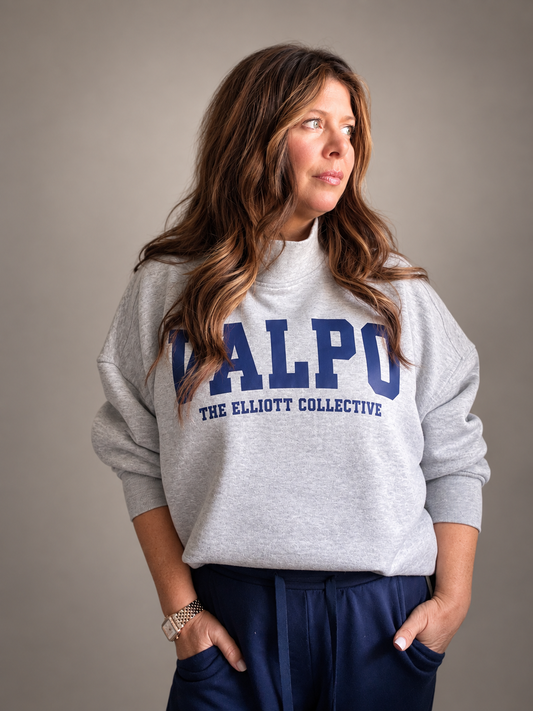 The Elliott Collective Original | Valpo Mock Neck Sweatshirt