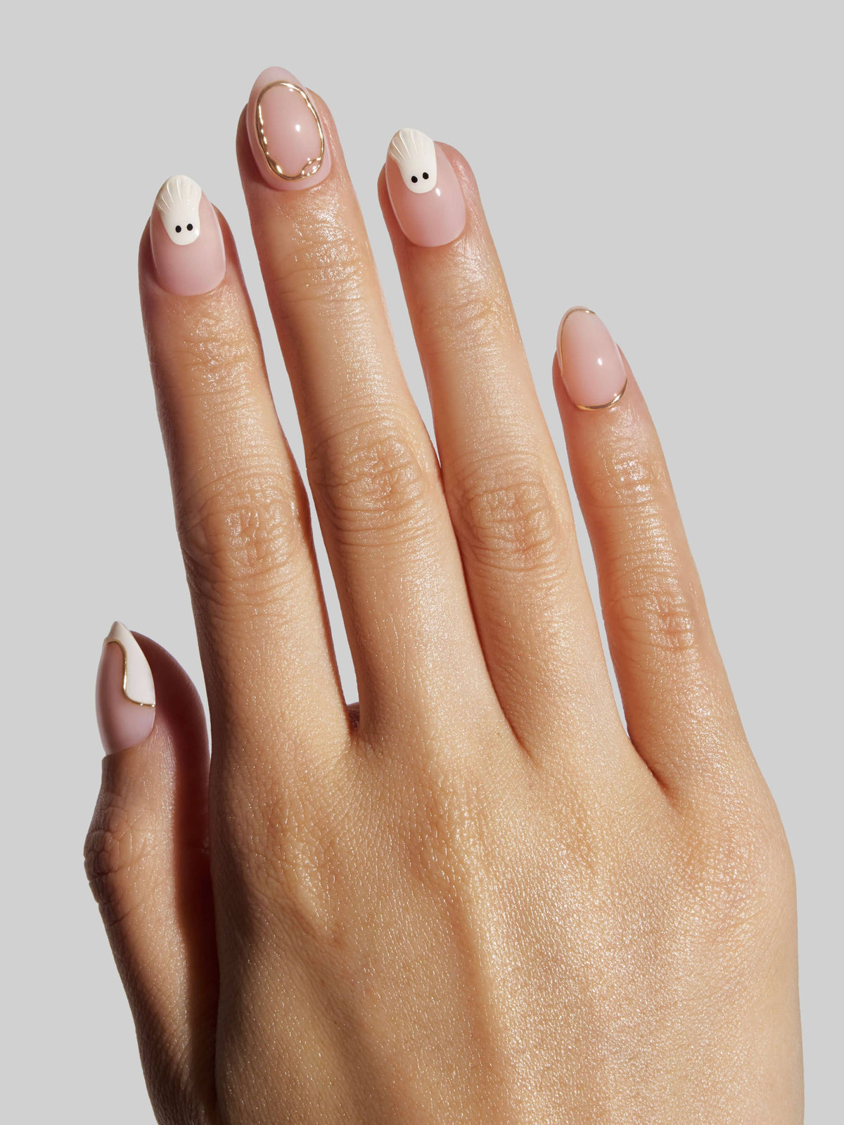Celebritips Vanilla Boo Halloween Nails