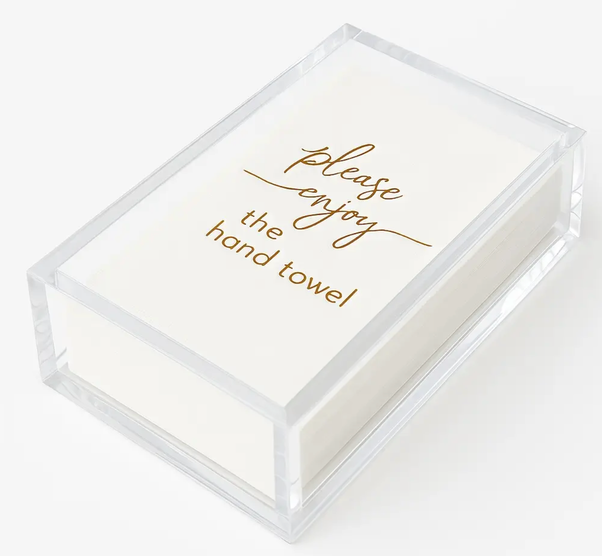 Guest Towel Napkins, Please Enjoy 