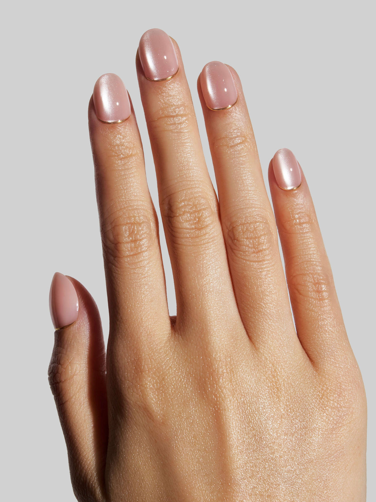 NEW Celebritips Bare Sand Nude Almond Press-On Nails 32-Piece Kit