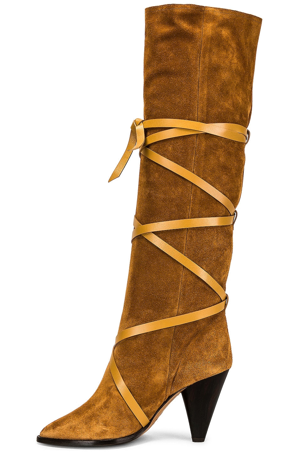 Isabel Marant Lophie Terracotta Suede Boots – EU 36 (Guaranteed Authentic)