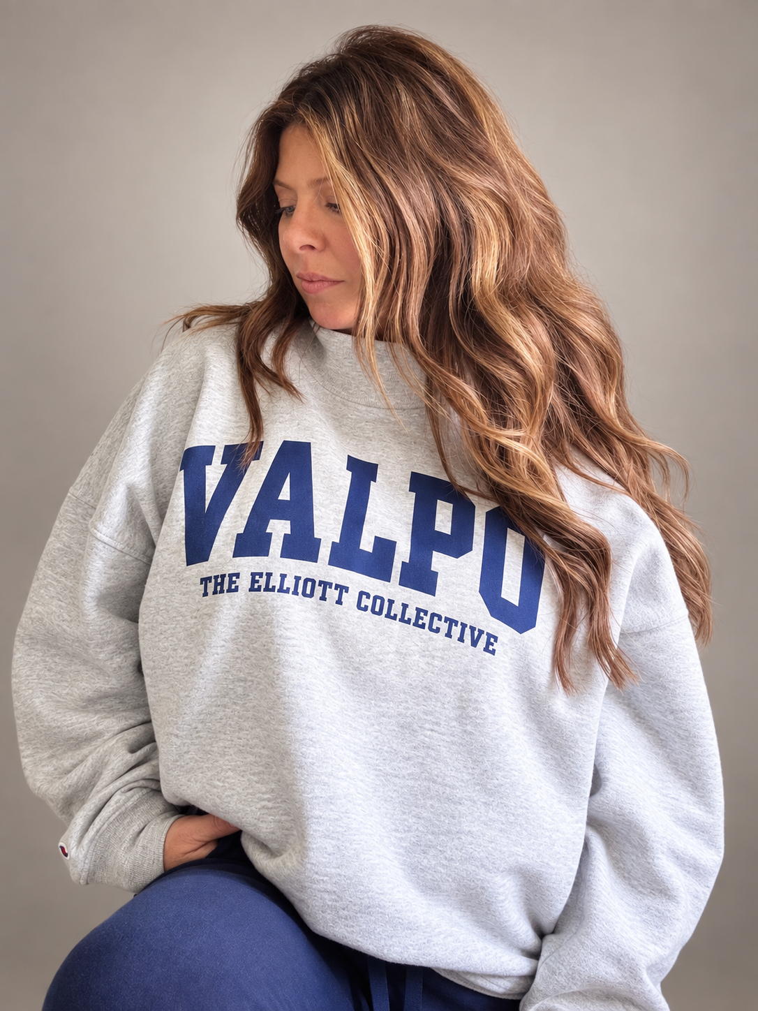 The Elliott Collective Original | Valpo Mock Neck Sweatshirt