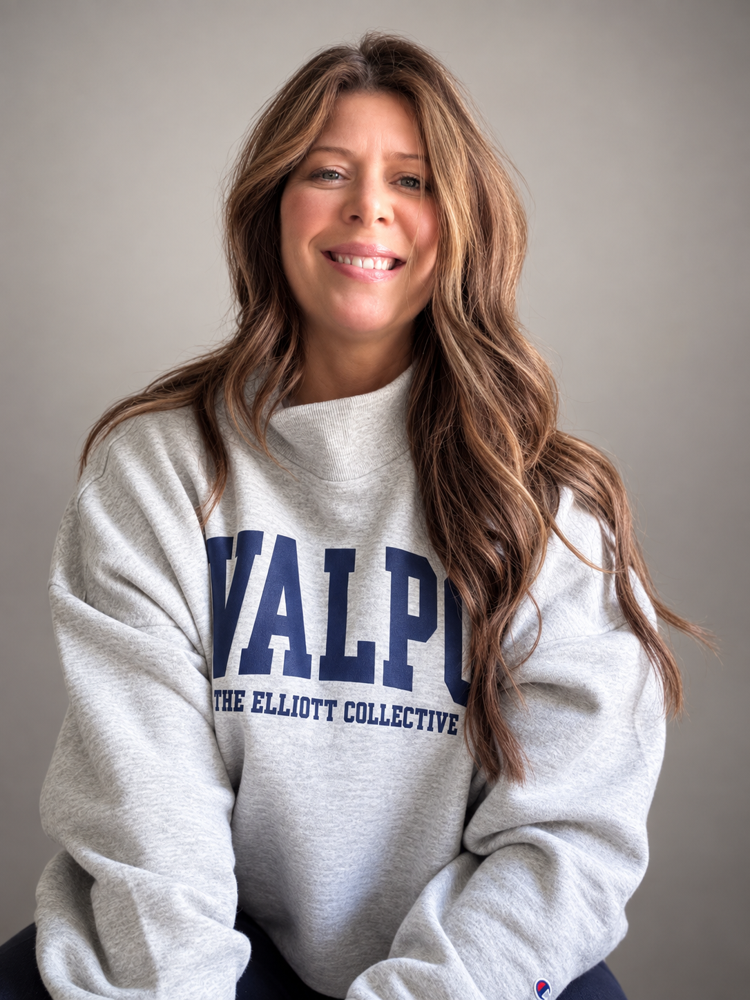 The Elliott Collective Original | Valpo Mock Neck Sweatshirt