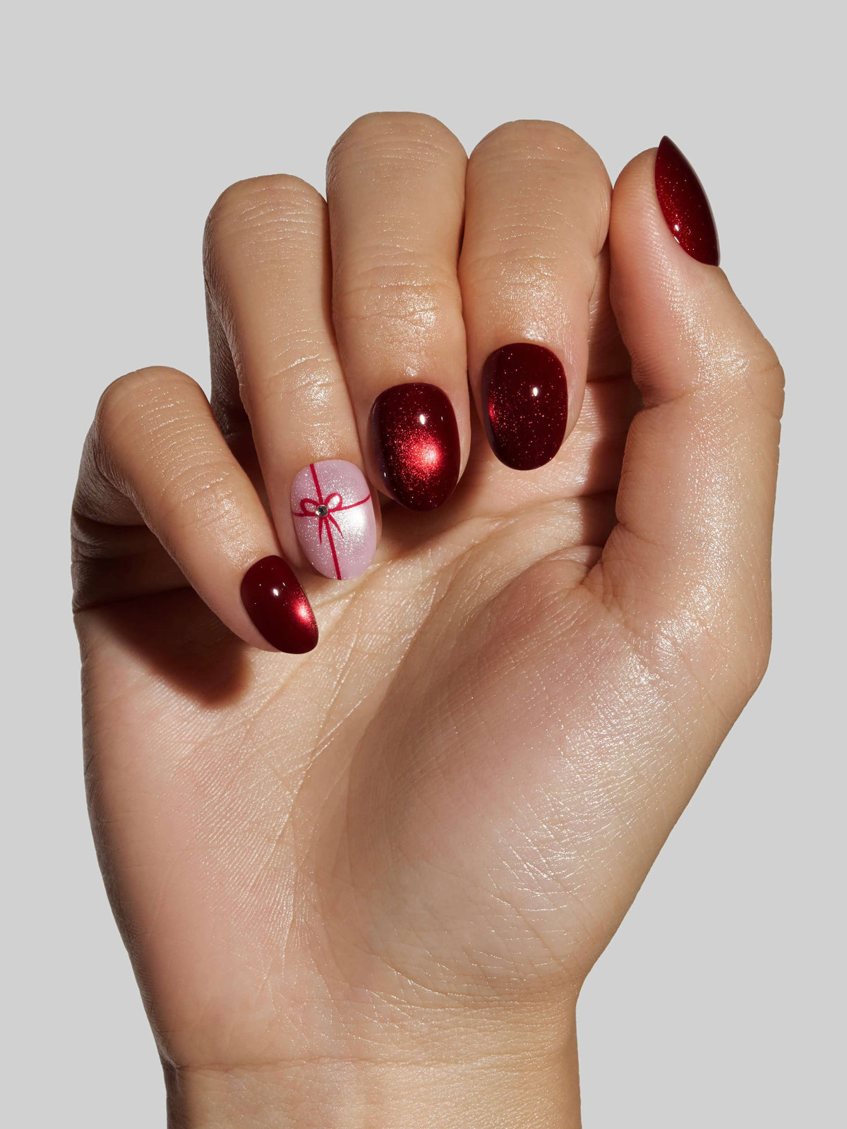 Celebritips Ruby Darling Press-On Nail Set Holiday 2026