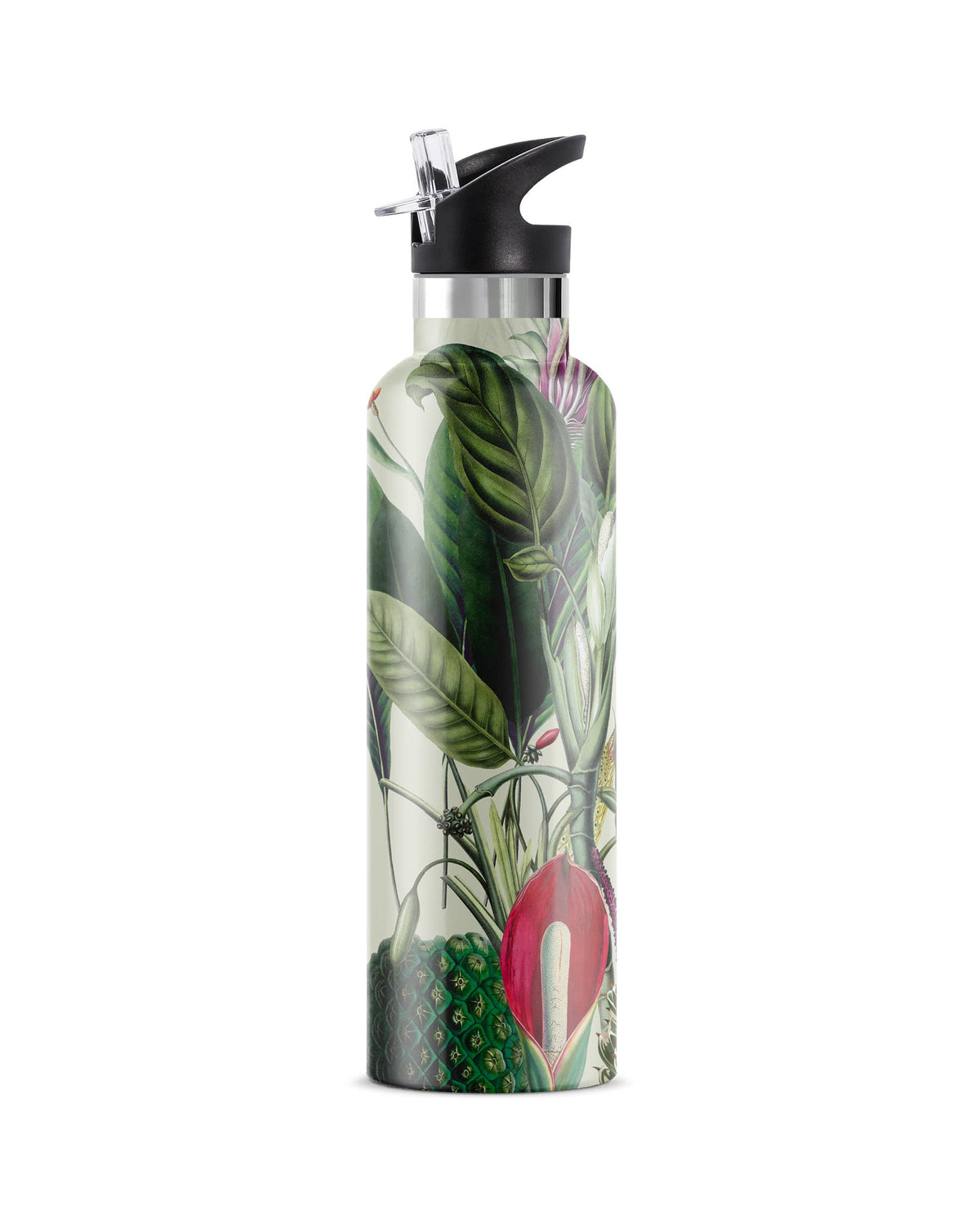 Hokuloa – Anthurium Floral Insulated Water Bottle | 25oz