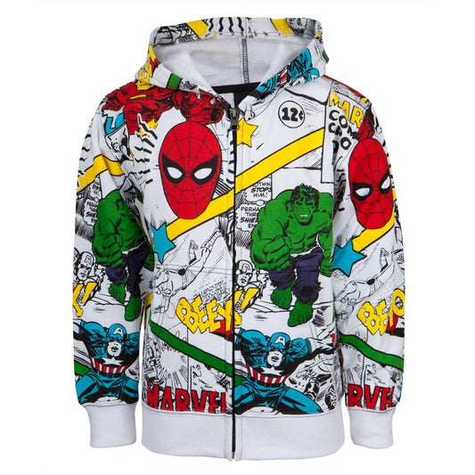 Comic Explosion Little Kid's Zippered Hoodie