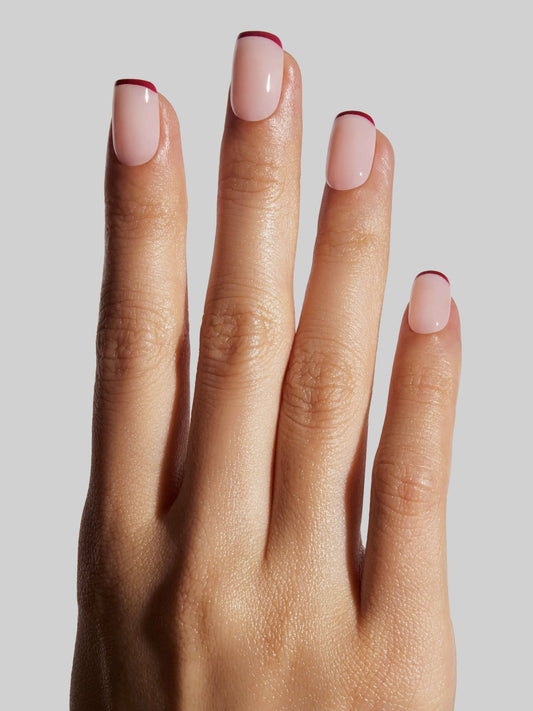 Celebritips French Rouge (Short Squoval)