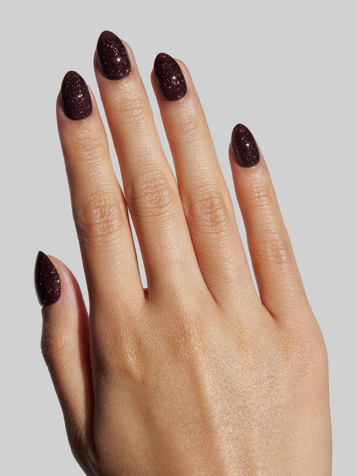 Celebritips Cocoa Diamond Flash Press-On Nails