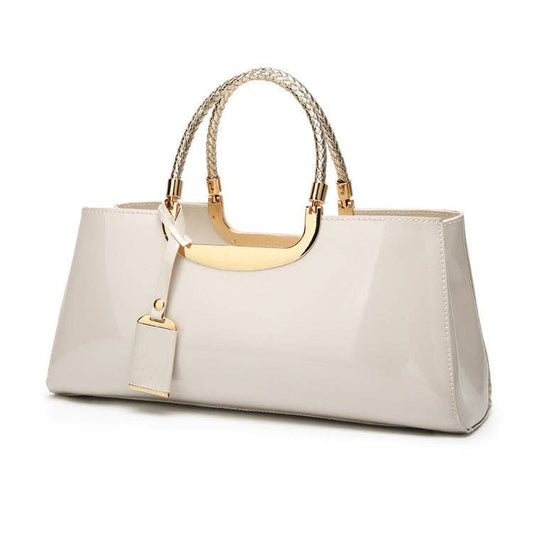 Women's Fashion PU Tote Bag Elegant Evening Wedding Handbag